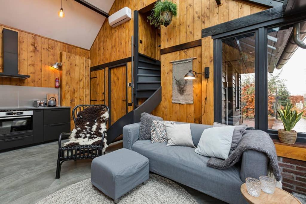Uniek Houten Huis Nabij Bos En Plassen Hollandsche Rading 외부 사진